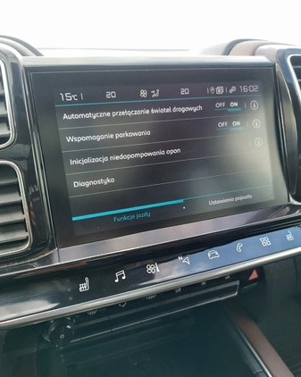 Citroen C5 Aircross cena 82900 przebieg: 78000, rok produkcji 2019 z Wieluń małe 631